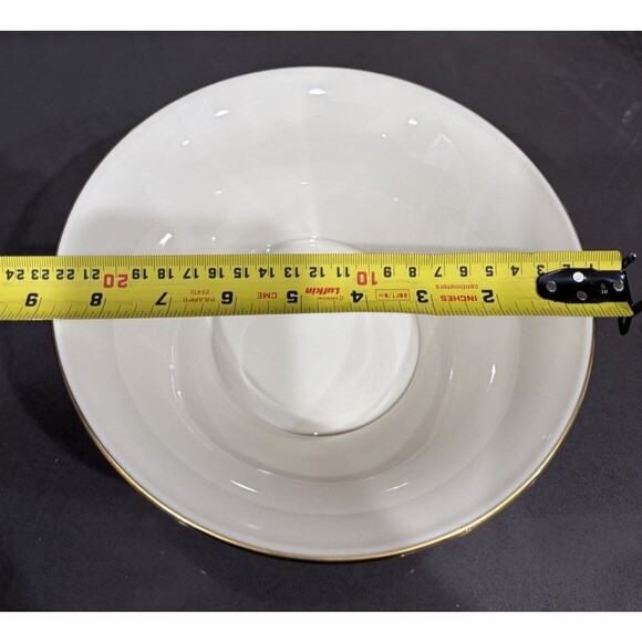 LENOX Dimension Collection Eternal Nouveau Bowl; 8 3/4" - With Price Tag - Picture 7 of 9